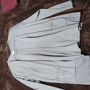 Grey cardigan